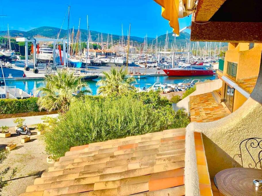 Marinesappartement, La Terrasse Tropezienne Сен Тропе Екстериор снимка